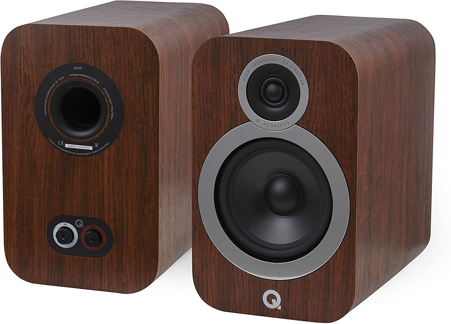 Q Acoustics 3030i Bookshelf Speakers (Pair) - Analogue Seduction