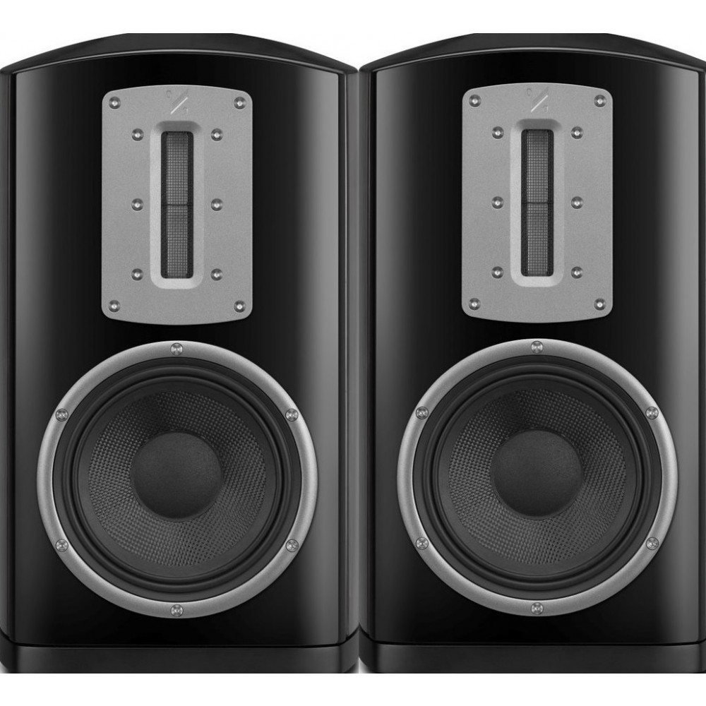 Quad Z Series Z2 Speakers Pair Piano Black Ex Demo