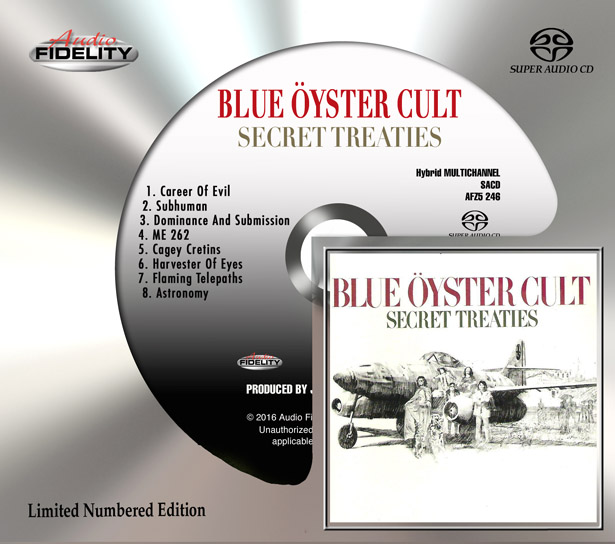 Blue Oyster Cult - Secret Treaties CD Ltd Numbered Edition SACDAFZ5246