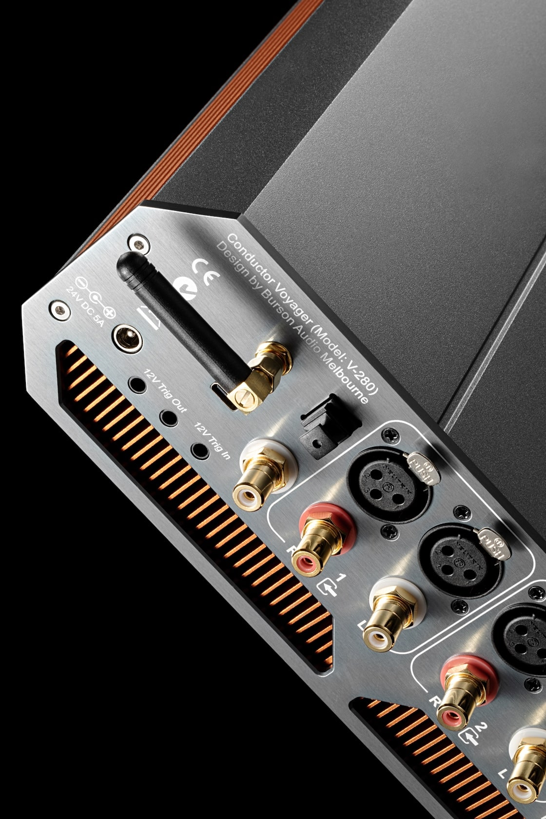 Burson Audio Conductor Voyager Balanced XLR USB DAC Headphone Amplifier ...