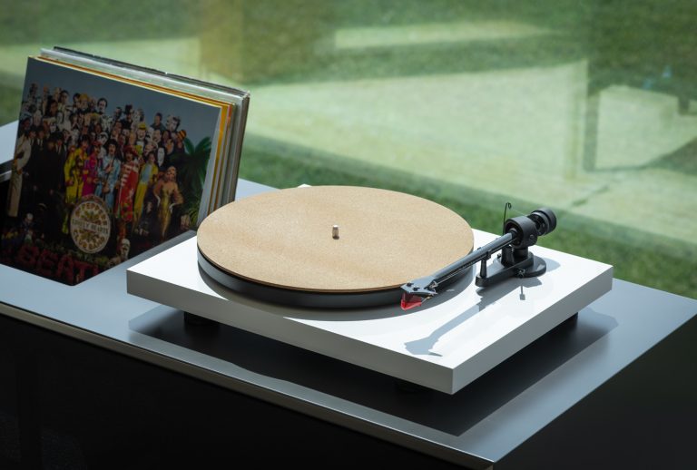 Music Hall Aztec Blue Cork Record Mat