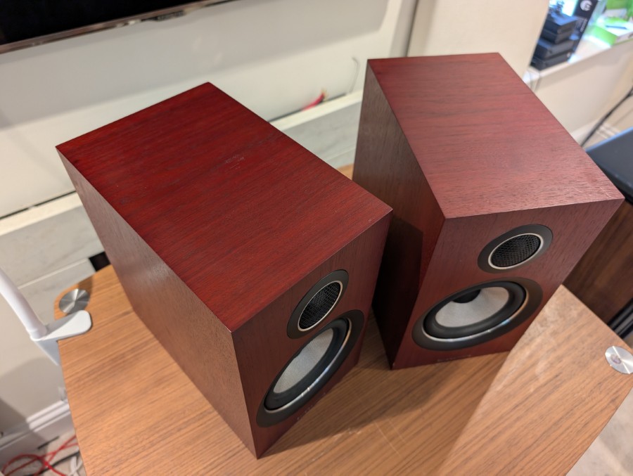 Bowers & Wilkins 707 S2 Loudspeakers - Rosenut - Ex