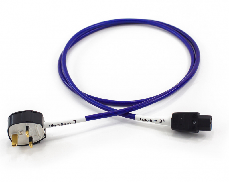 Tellurium Q Ultra Blue II Mains Power Cable Analogue Seduction