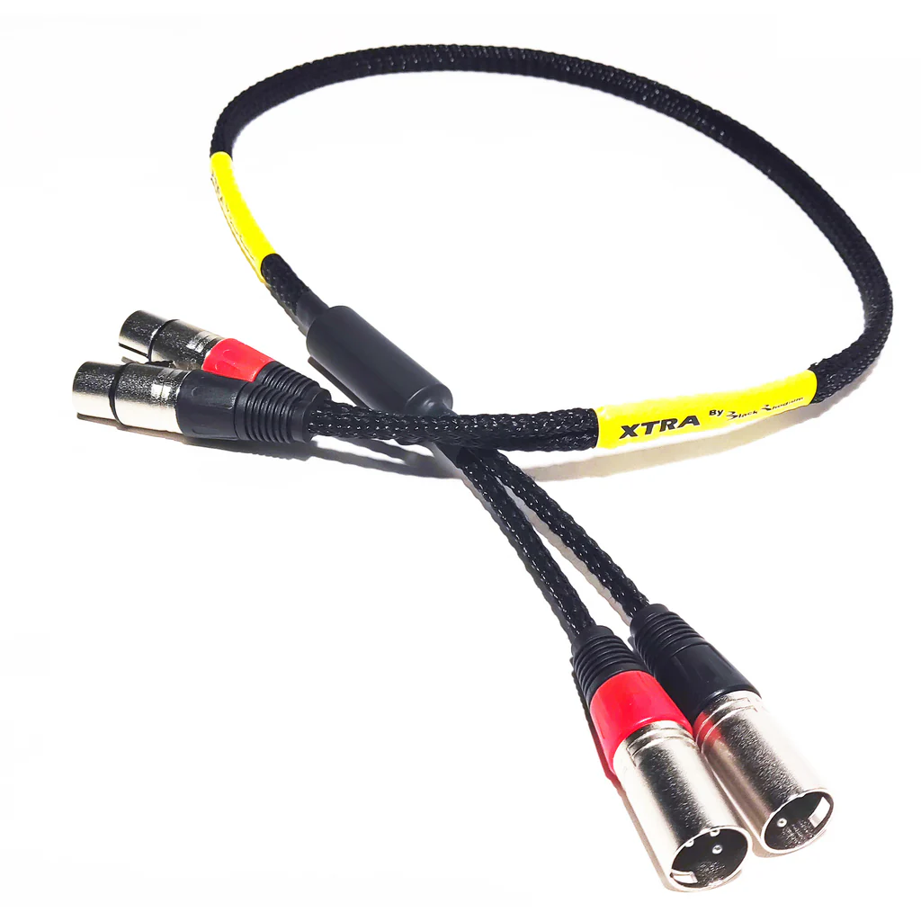 Black Rhodium XTRA XLR Interconnects 1.0m Pair - Analogue Seduction