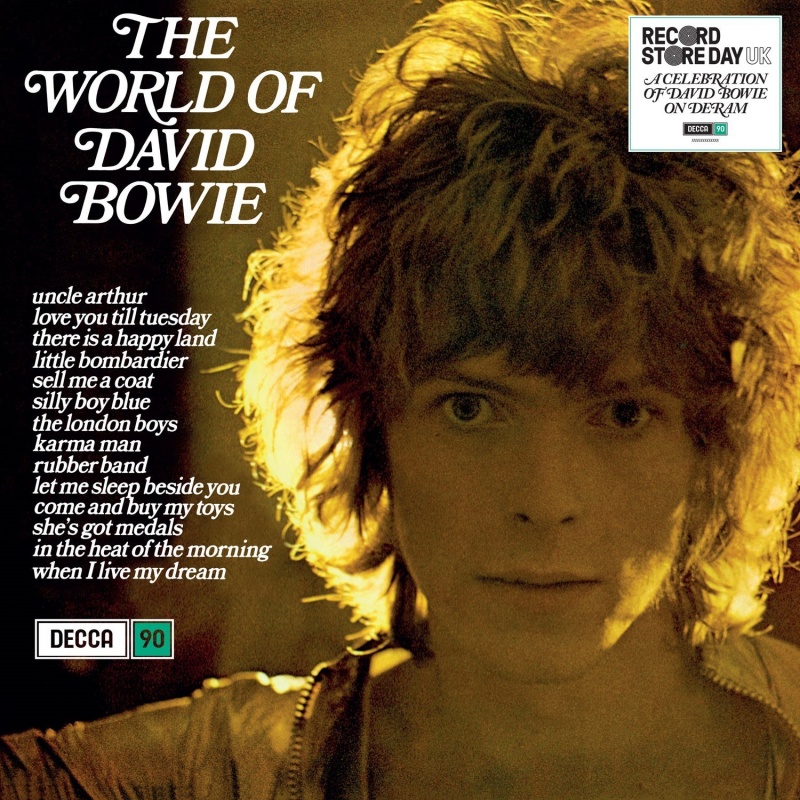 David Bowie - The World Of David Bowie BLUE VINYL LP RECORD STORE DAY  0602577246708 - Analogue Seduction