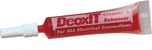 Nettoyant Contact DeoxIT D100L-25C Caig + Chiffon Microfibre - Désoxyde, Lubrifie Et Protège Les Surfaces Métalliques