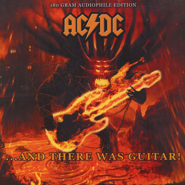 AC/DC - And There Was Guitar! In Concert Maryland 1979 VINYL LP FLAME ...