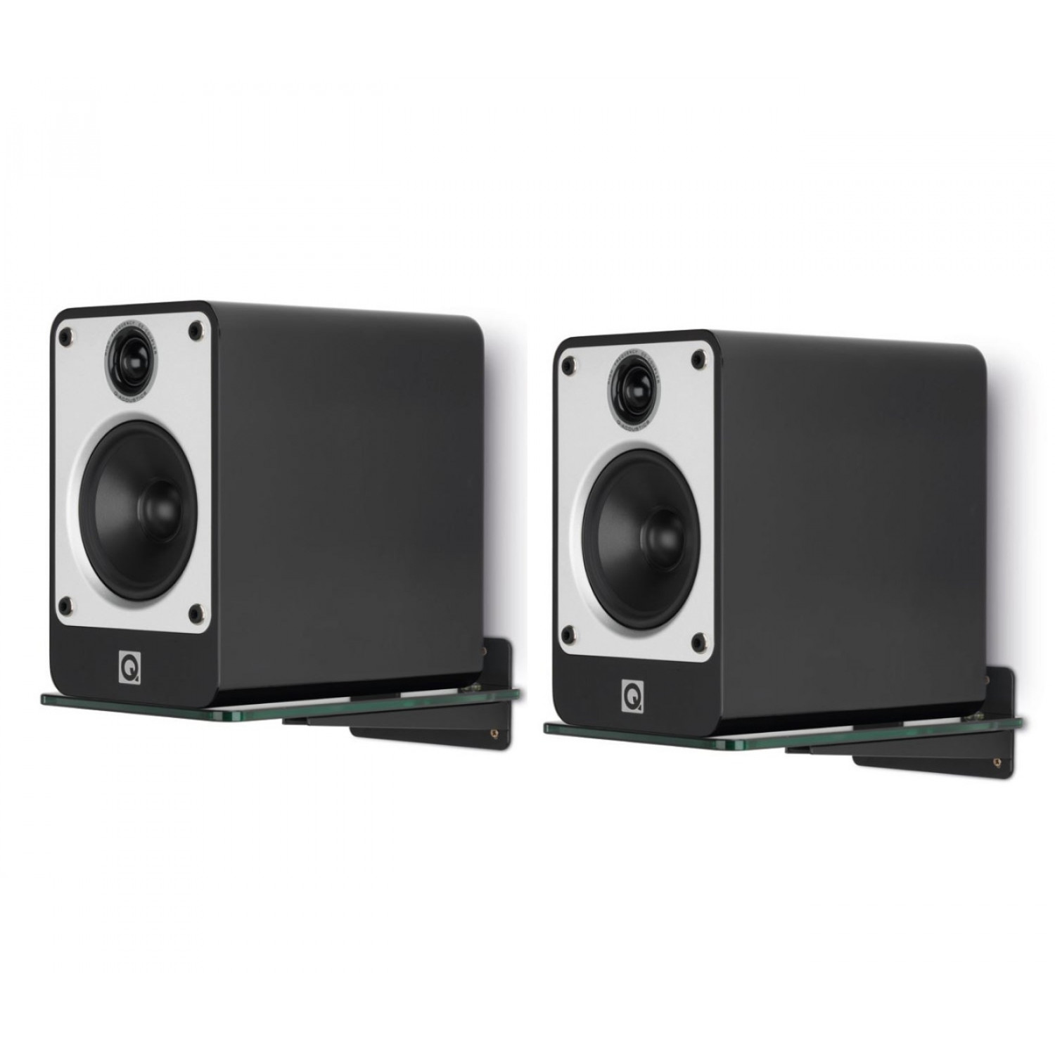 Q Acoustics Glass Speaker Wall Supports 