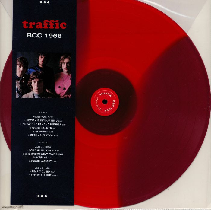 Traffic BBC 1968 LTD EDITION VINYL LP NK201902 Analogue Seduction