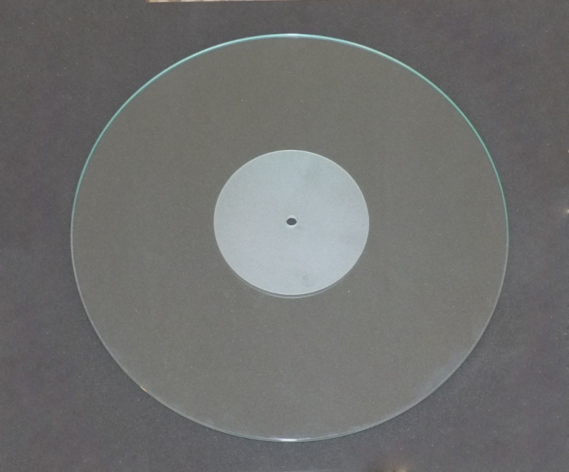 Analogue Studio Crystal Glass Turntable Platter Mat