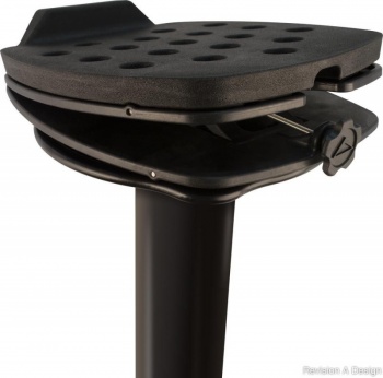 Ultimate Support MS-100B Speaker Stands - Black (Pair)