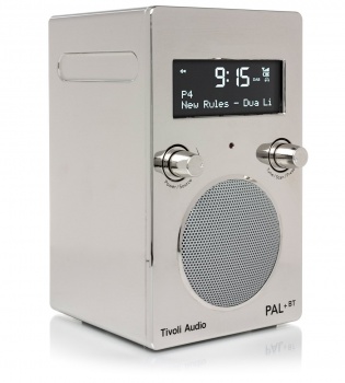Tivoli PAL+ BT DAB/DAB+/FM Radio with Bluetooth - Chrome