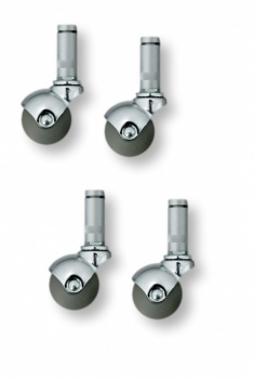 Quadraspire QCST Castors for CD / LP / Hi-Fi Qube