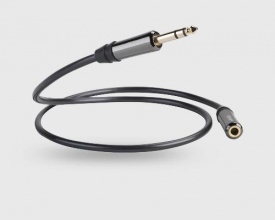 QED Performance Graphite 6.3mm Jack Headphone Extension Cable