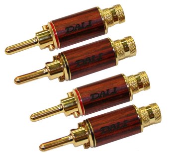 Dali Banana Plugs (Set of 4) NEW OLD STOCK