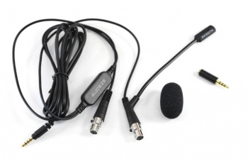 Audeze LCD-GX Boom Mic Cable with Splitter Adapter