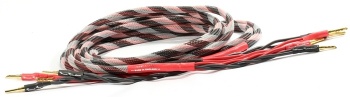 Black Rhodium ENCORE Low Distortion Speaker Cable Bananas 3.0m Pair - NEW OLD STOCK