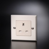 Furutech FP-1363-S UK Mains Single Wall Socket Gold - NEW OLD STOCK