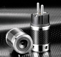 Furutech FI-E50 Rhodium Plated SCHUKO Connector - NEW OLD STOCK