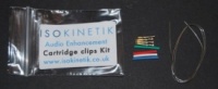 IsoKinetik Gold Plated Cartridge Clips Kit