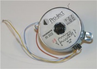 Pro-ject Motor Black 9v essential III  Part No.   1110 476 004