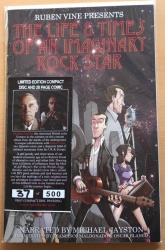 Ruben Vine Presents The Life & Times Of An Imaginary Rock Star CD & 28 Page Comic CD LTD NUMBERED EDITION AOF005CD