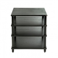 Hi-Fi Racks Podium Slimline Equipment Support - Satin Black - New Old Stock