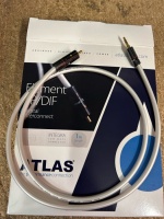 Atlas Element 75 Ohm Digital Interconnect Metik 3.5mm To Integra RCA 1.0m  - NEW OLD STOCK