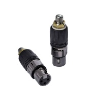 CLEAR Female XLR To Female RCA Adapters - 2 Piece High Performance Audio Connectors (1 Pair)