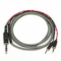 Cardas Cross Headphone Cable (HD700 / HiFiMan / Oppo) 6.3mm to 2x 2.5mm Mono 3.0m - END OF LINE STOCK