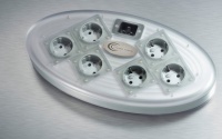 Crystal Cable Strip Diamond Mains Block