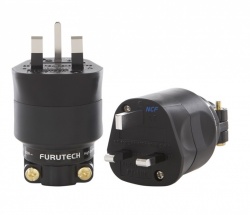 Furutech FI-UK 1363 NCF Rhodium UK Mains Plug