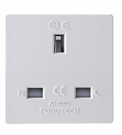 Furutech FT-UKS High Performance Single UK Wall Outlet