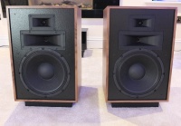 Klipsch Heritage Heresy IV Speakers - American Walnut - Ex Demo