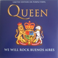 Queen - We Will Rock Buenos Aires VINYL LP LTD EDITION PURPLE VINYL CPLVNY323