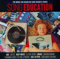 Song Education - The Music You Heard On Your Favourite Shows LTD EDITION SOLID RED VINYL LP VB002