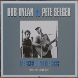 Bob Dylan Vs Pete Seeger - The Singer And The Song 2LP BLUE Vinyl LP Gatefold Edition NOT2LP194