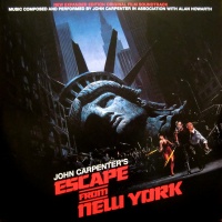 Escape From New York Soundtrack 2x Transparent Blue Vinyl LP SILLP1493