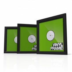 Glorious Vinyl Frame Displays Set Of 3