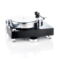 Acoustic Solid Solid Wood Black Turntable