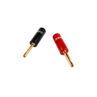 Chord Company Speaker Cable Terminations (New 4mm Bananas - Pack of 4)