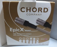 Chord Company EpicX ARAY DIN Interconnect 1.0m 5pin din to 5pin din (For Naim and QUAD) - Open Box