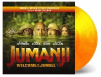 Jumanji - Welcome To The Jungle Soundtrack Limited Edition On Flaming Vinyl 2x LP MOVATM188