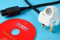 MusicWorks ReEntry 2 IEC To UK Mains Power Cable