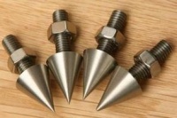 Hi Fi Racks M6 Stainless Steel 15mm locking spikes (Pack of 4)