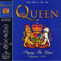 Queen - Playing The Game Argentina 1981 Ltd Edition Clear VINYL LP CRLVNY007
