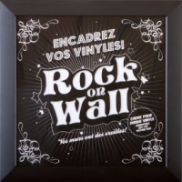 Rock on Wall Vinyl Record LP Sleeve Frame
