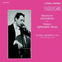 Shostakovich, Schubert, Daniel Shafran, Lydia Pecherskaya ‎– Cello Sonata / ''Arpeggione'' Sonata Vinyl LP LSC-2553