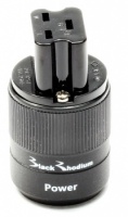 Black Rhodium C19 High Current IEC Connector - Rhodium Plated