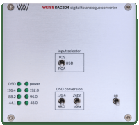 Weiss DAC 204 Digital to Analogue Converter